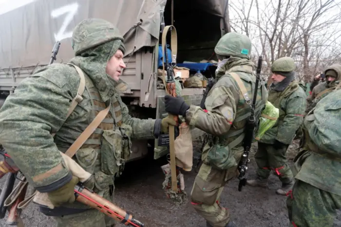 Склад російських боєприпасів на Донеччині