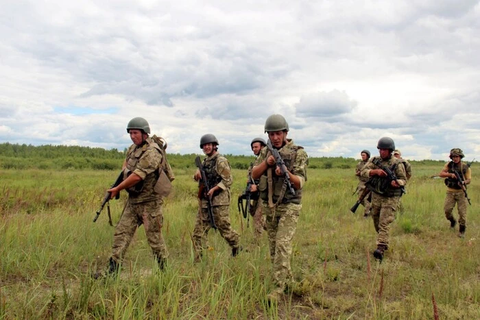 Ukrainian Armed Forces in the Sudyi area