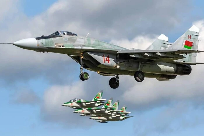 Belarus first used aviation against 'shahids'