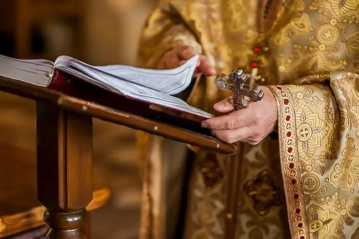 Images of clergymen that can be booked