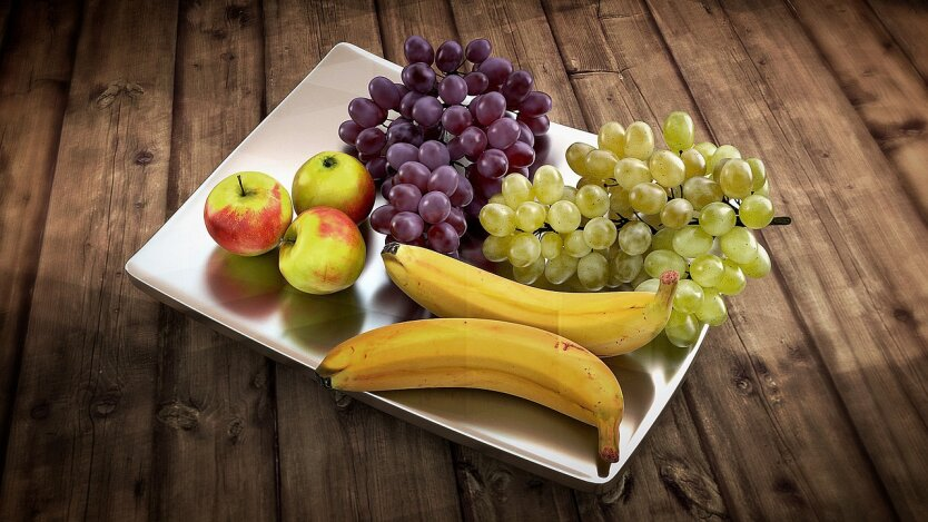 Fruit basket: changes in prices for apples, grapes, bananas and oranges