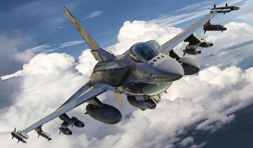 Украинские пилоты на F-16