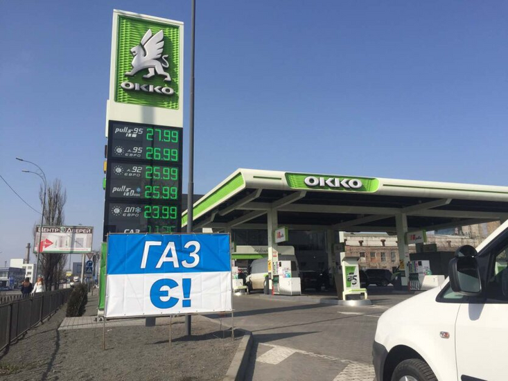 Gasoline prices in Ukraine