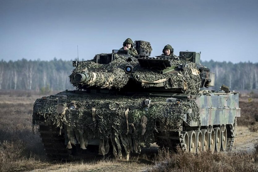 Tank in the field near Kursk