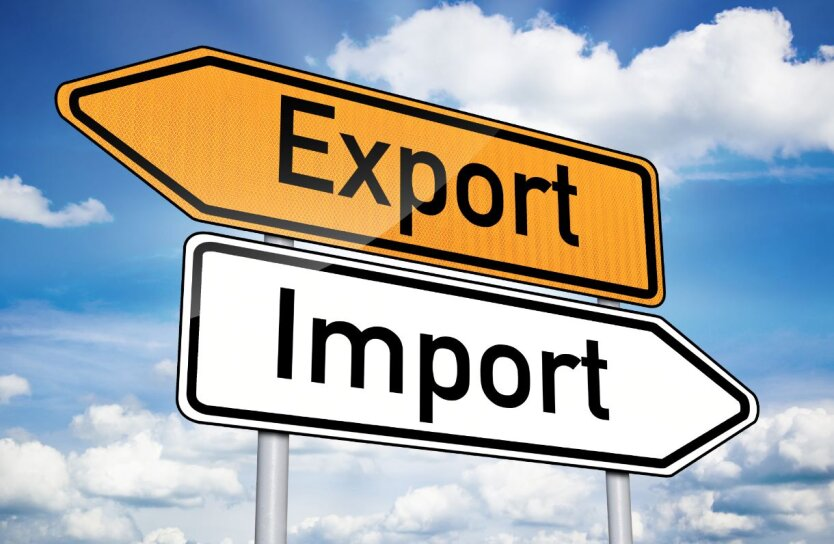 Image of goods export and import