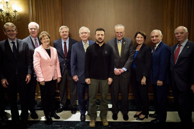 Президент Зеленський зустрічається з сенаторами США