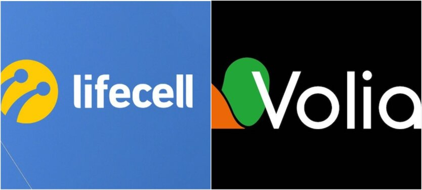 Lifecell and Volya logo starting