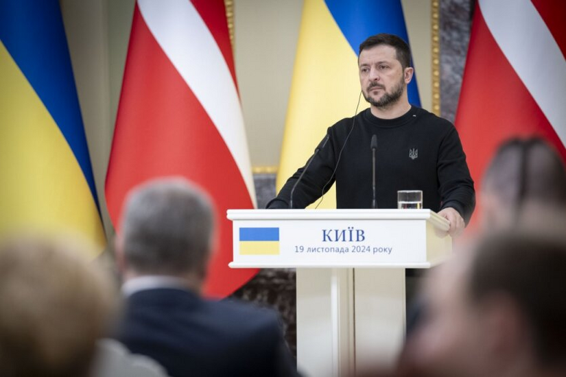 Zelensky on Ukrainian weapons and Russian threats