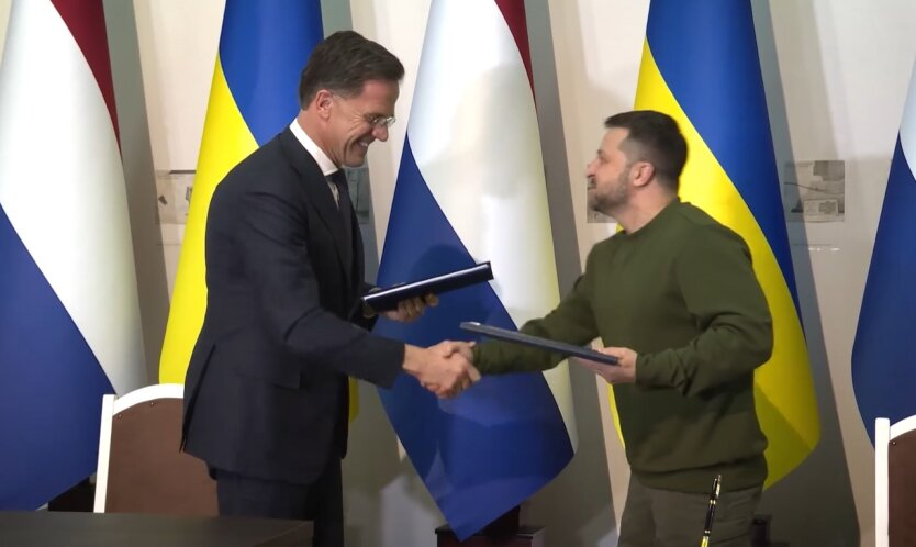 Zelensky and Rutte discuss NATO membership