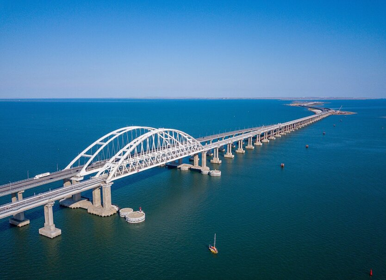 Explosion at the Kerch Bridge