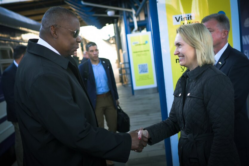 Pentagon Chief Austin in Kyiv