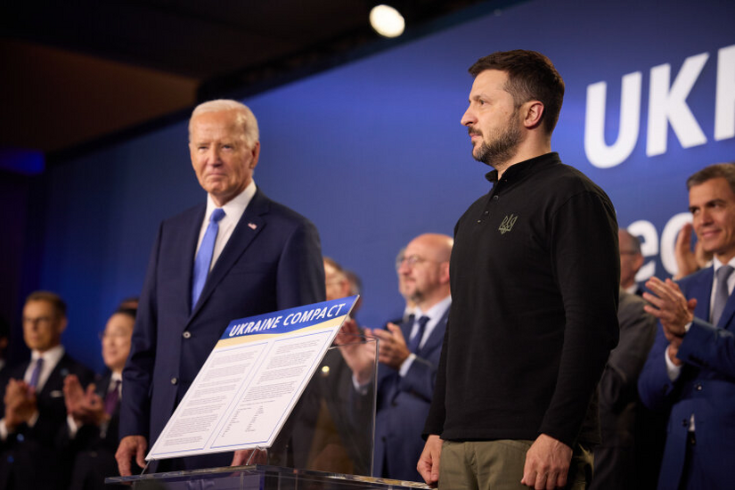 Ukrainian President Volodymyr Zelensky