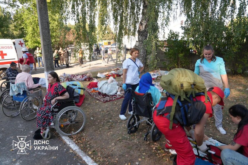 Russischer Angriff auf das Altersheim in Sumy: 1 Toter, 12 Verletzte