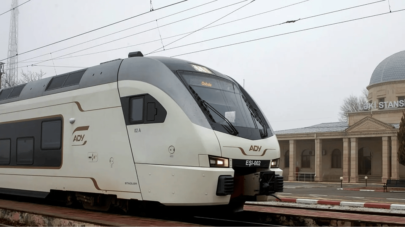 С 12 января 2026 года поезда Stadler свяжут Гянджу и Габалу за менее чем два часа