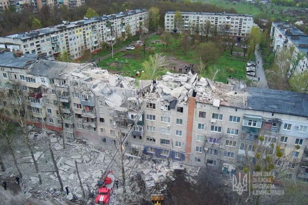 Эвакуация детей из Славянска