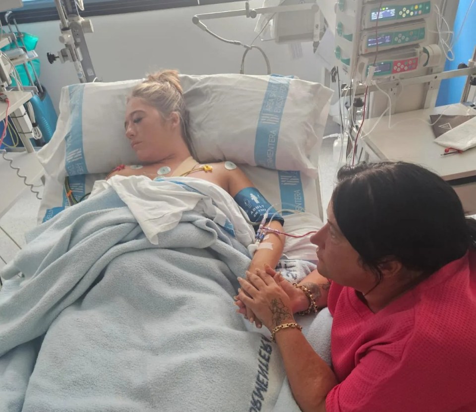 Full extent of Brit mum’s horror injuries from Ibiza taxi crash revealed as family faces staggering bill to get her home