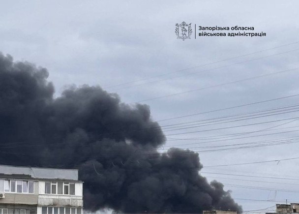 Последствия атаки на Запорожье