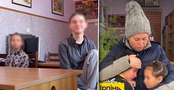 Щаслива родина з Ірпеня разом