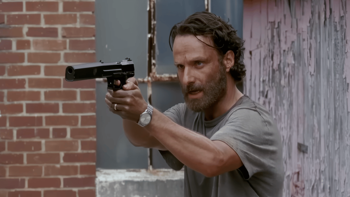 The Walking Dead series scene