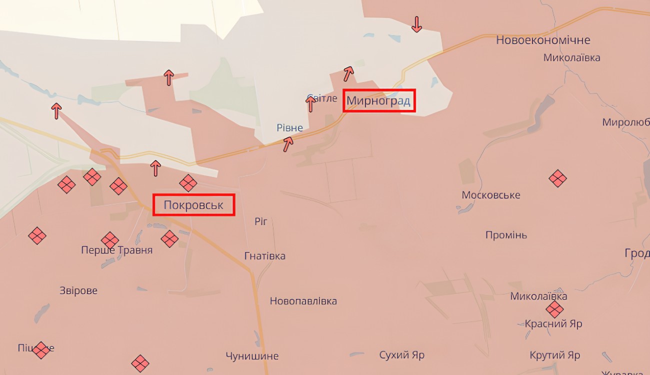 Бої за Покровськ і Мирноград