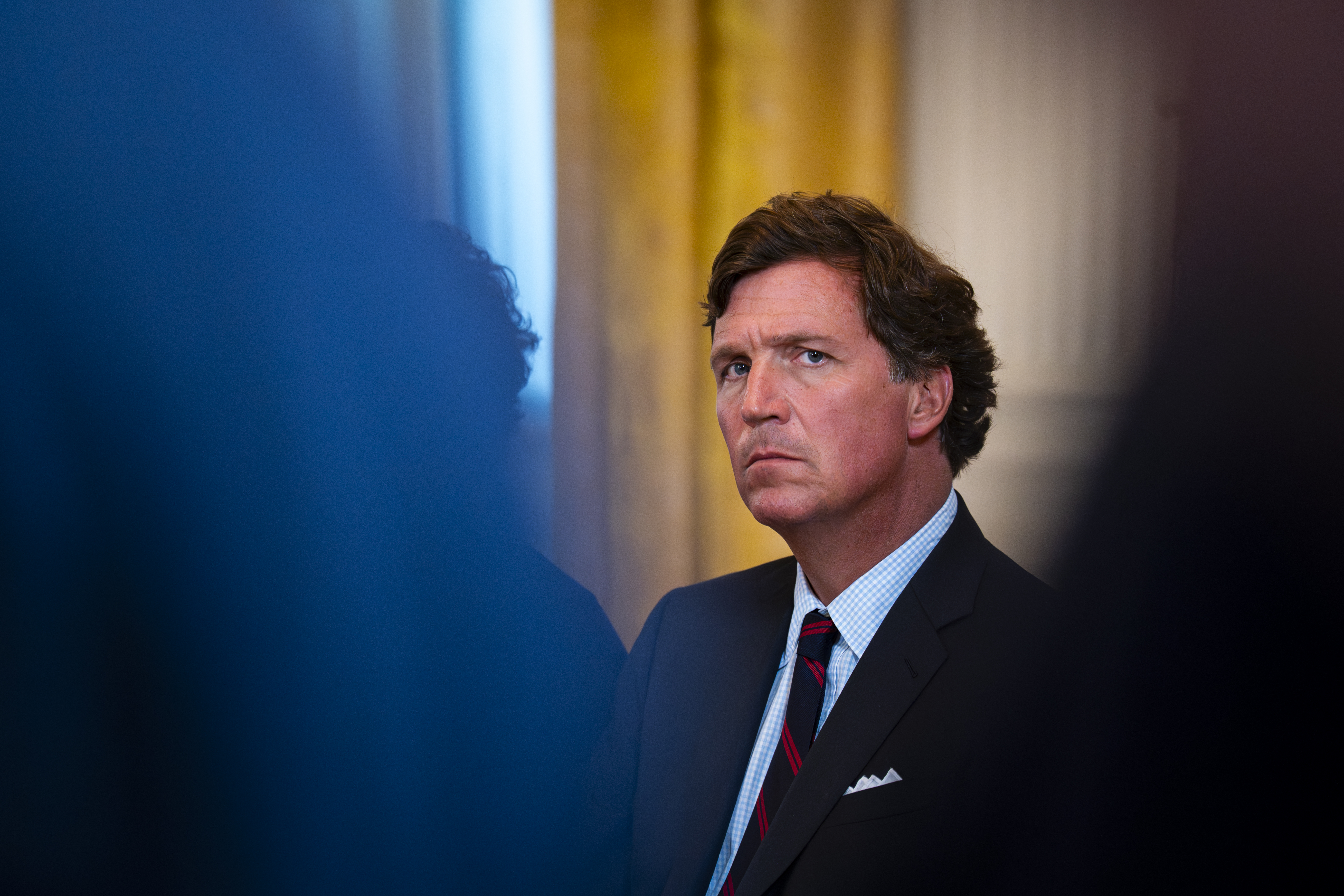 Trump and Carlson argue