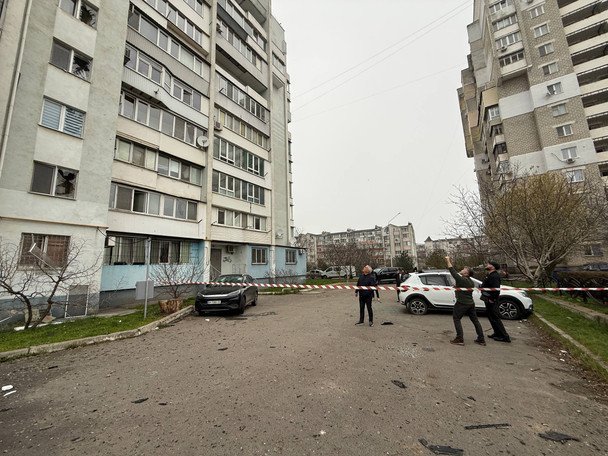 Нічна атака на Чорноморськ
