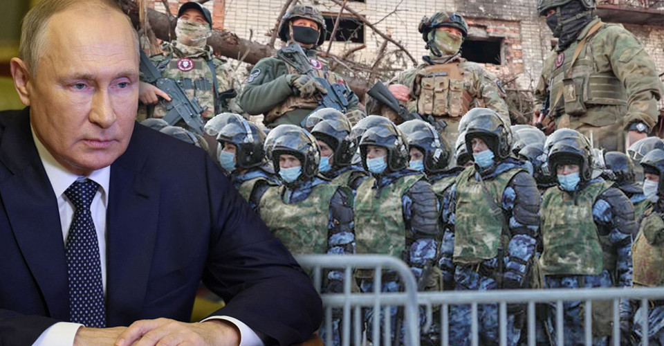 Військовий під арештом в Росії
