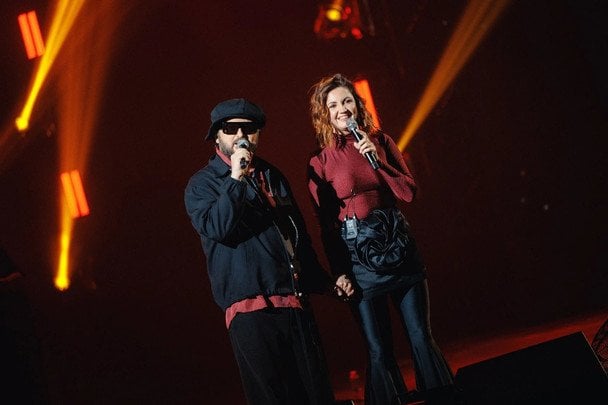 Dzidzio and Tsybulska sing in Kyiv