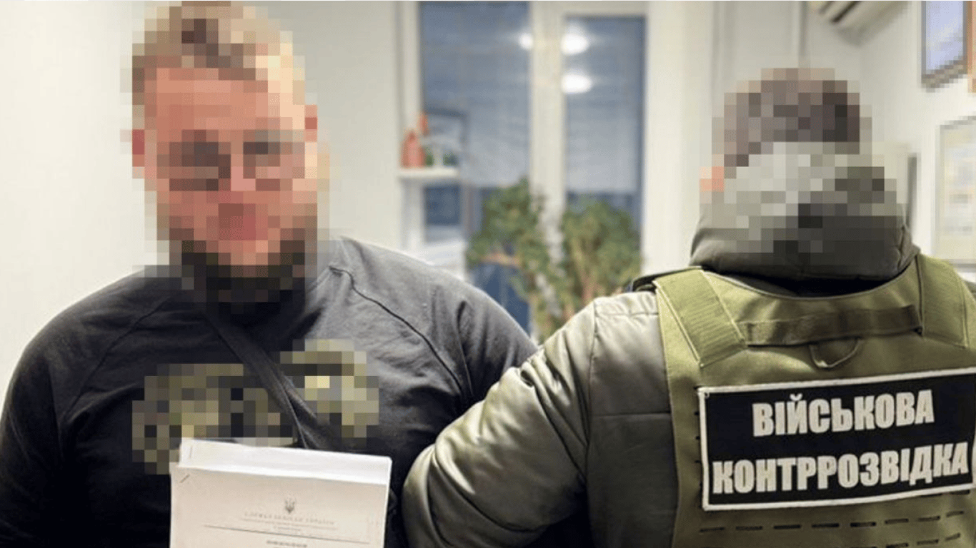 Затриманий військовий передавав дані