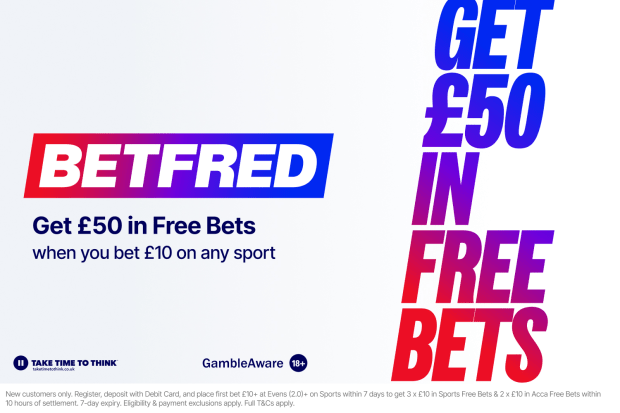 Betfred offers £50 in free bets: how to claim the bonus