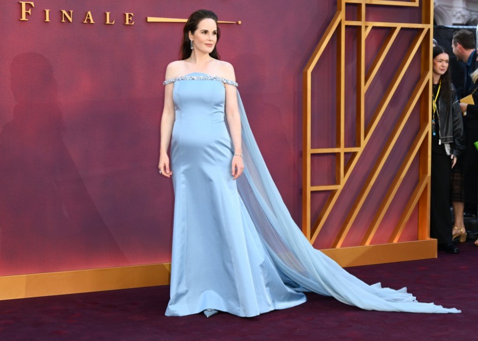 Aktorka Downton Abbey Michelle Dockery spodziewa się pierwszego dziecka: świeże zdjęcia z premiery