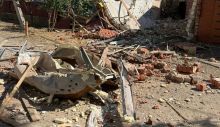 Обстріл Херсона: загинув чоловік, поранені двоє поліцейських та троє цивільних