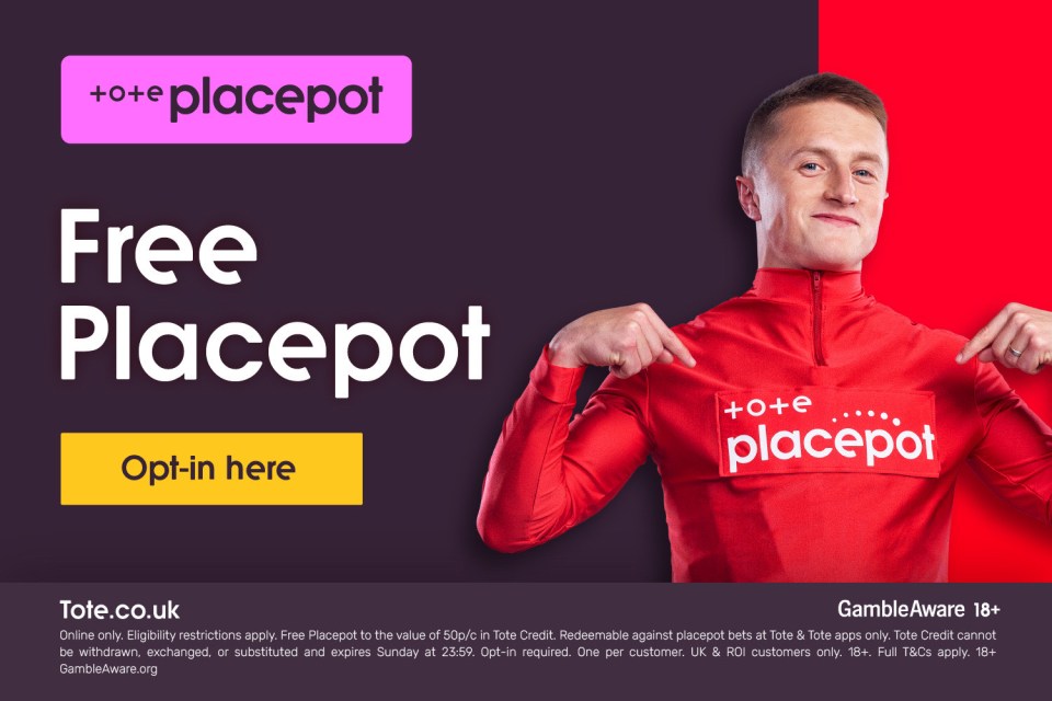 Tote роздає безкоштовні ставки Placepot: як отримати їх усім клієнтам