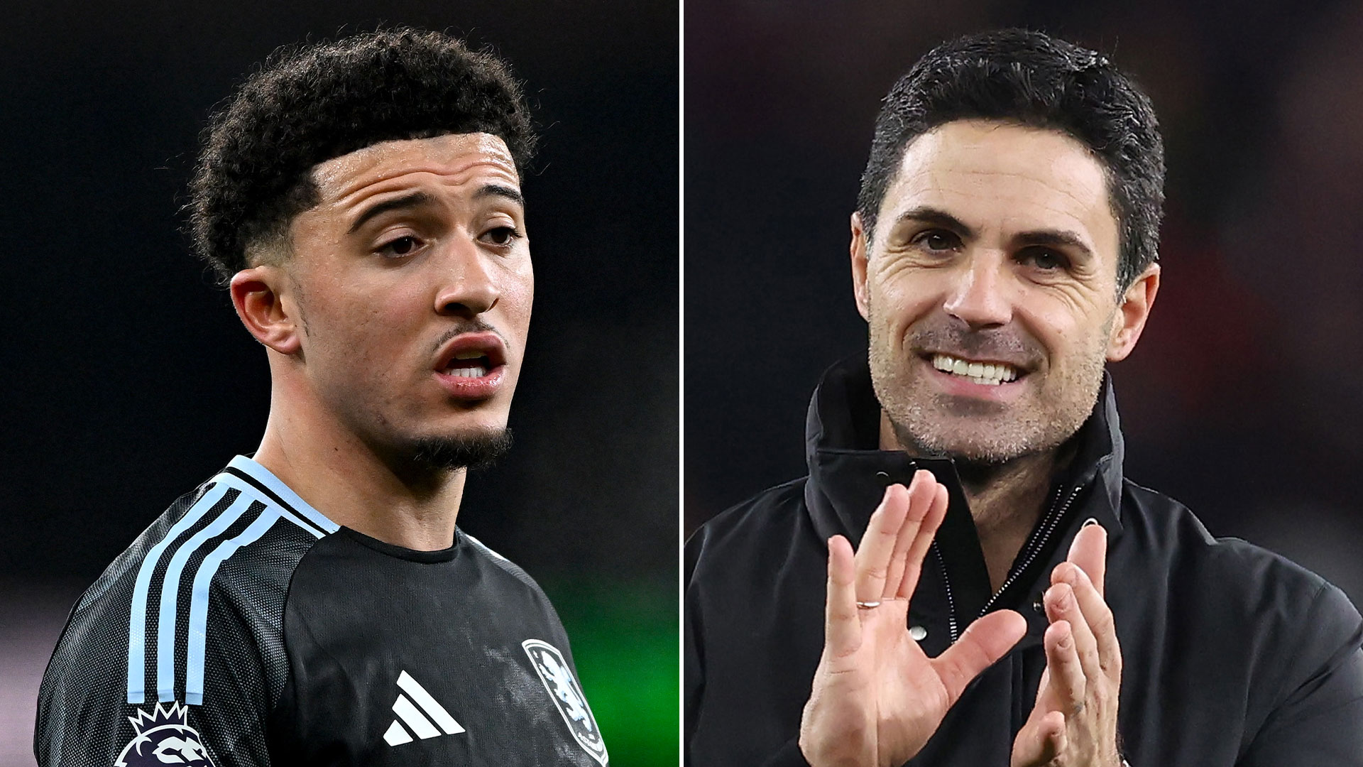 Arsenal pokonuje Aston Villę: fani oburzeni działaniami Artety w stosunku do Sancho
