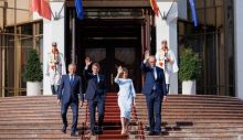 Макрон та Мерц у Кишиневі: лідери ЄС підтримали євроінтеграцію Молдови