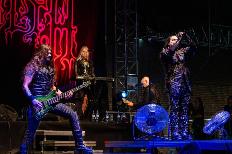 TWO members of iconic Brit band quit mid-tour and slam frontman before revealing contract