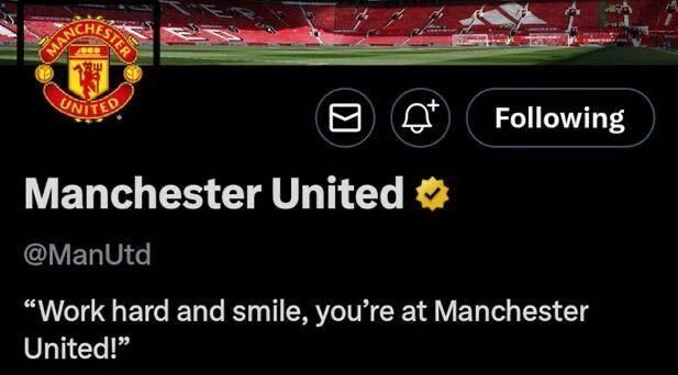 Man Utd make major change to X account just hours after embarrassing loss to League Two minnows Grimsby