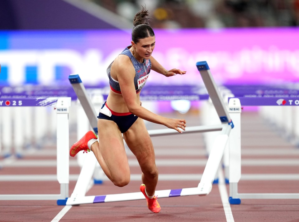 Британська легкоатлетка вдарилася головою об доріжку на чемпіонаті світу: подробиці падіння