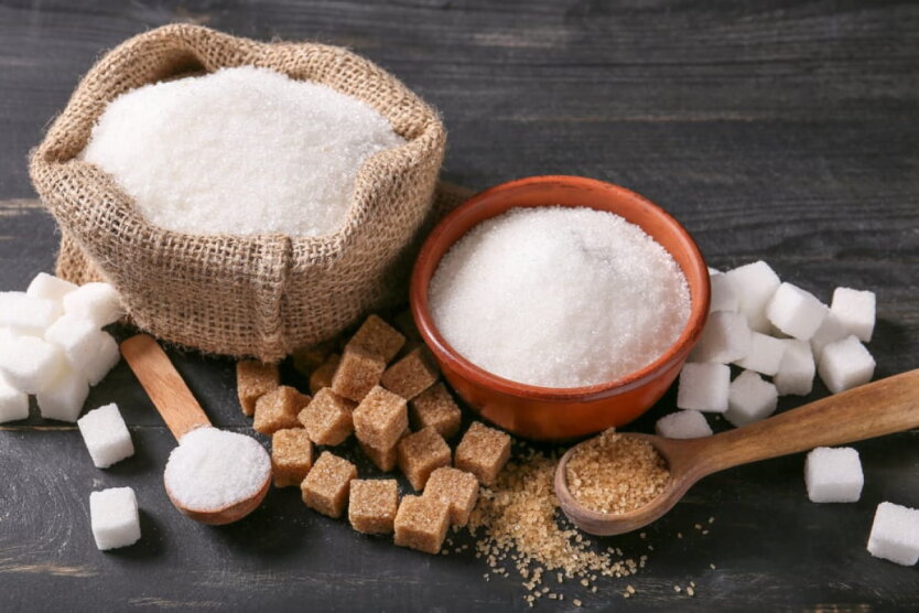Distribution of prices in networks for sugar, salt, and flour
