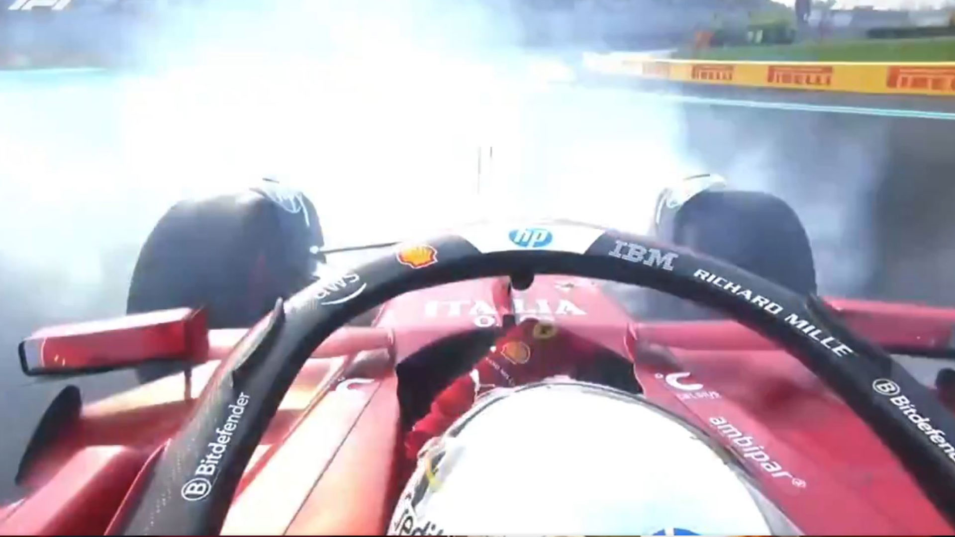 Гамільтон розбив Ferrari на практиці в Абу-Дабі: подробиці аварії