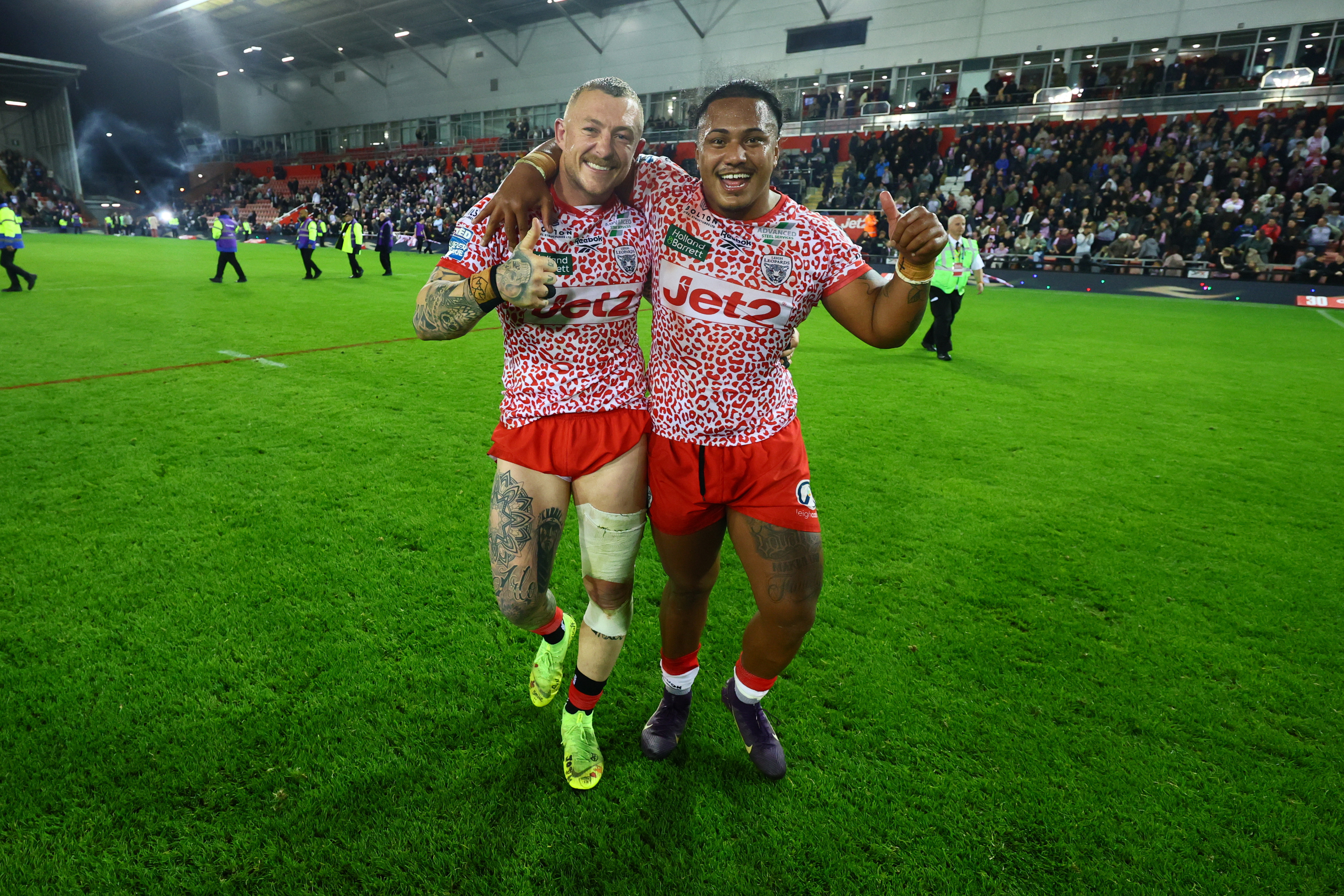 Leigh bereitet sich auf den Bezirkskampf gegen Wigan vor: ein Schlüsselspiel für den Einzug ins Finale