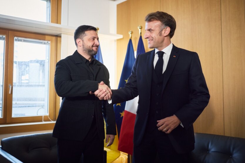 Зеленский и Макрон о безопасности Украины: какие решения были приняты