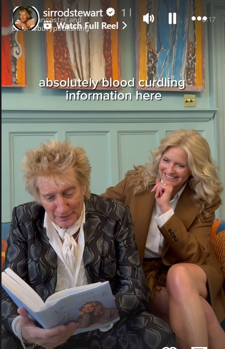 Rod Stewart on wife’s book: Terrible information that shouldn’t have been published
