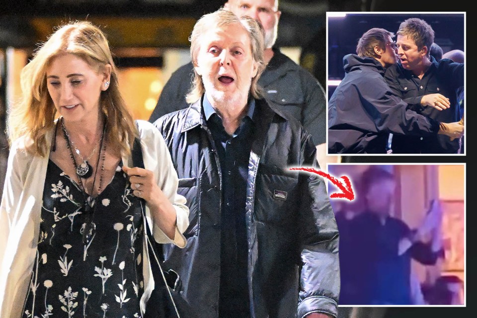 Paul McCartney odwiedził koncert Oasis: legenda The Beatles nagrała wideo z występu