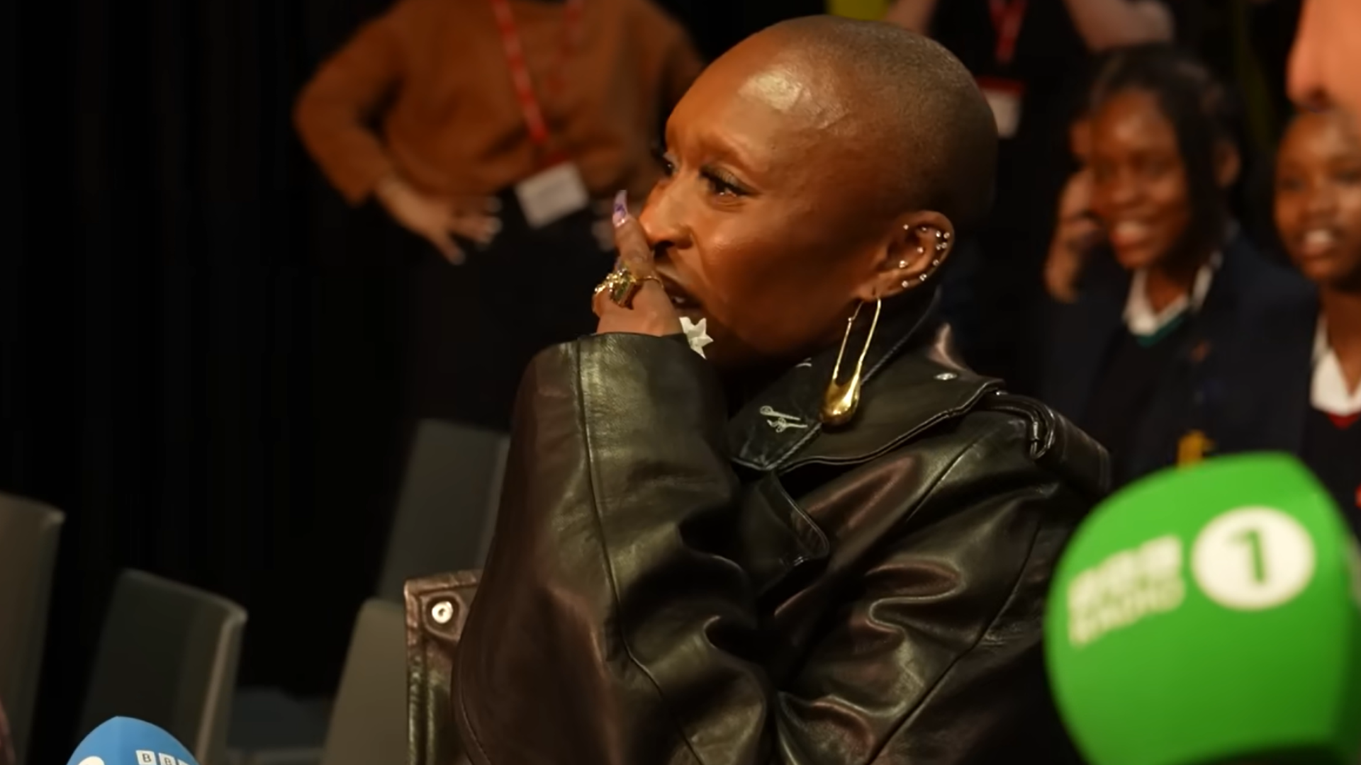Cynthia Erivo made a surprise visit to the school: the students' reaction was overwhelming