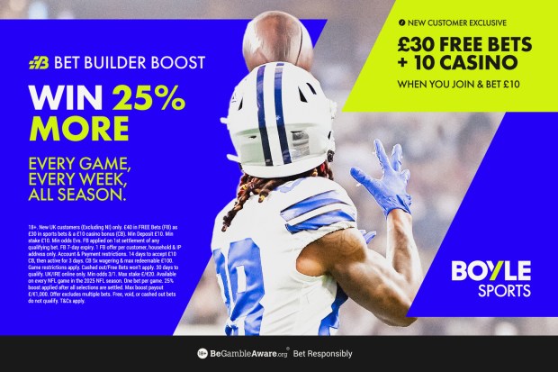 Новий сезон NFL 2025: як отримати £40 у вигляді безкоштовних ставок від BOYLE Sports