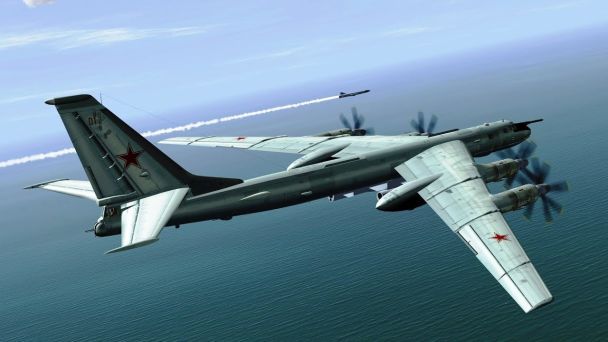 Запуск літаків Ту-95МС та Ту-160