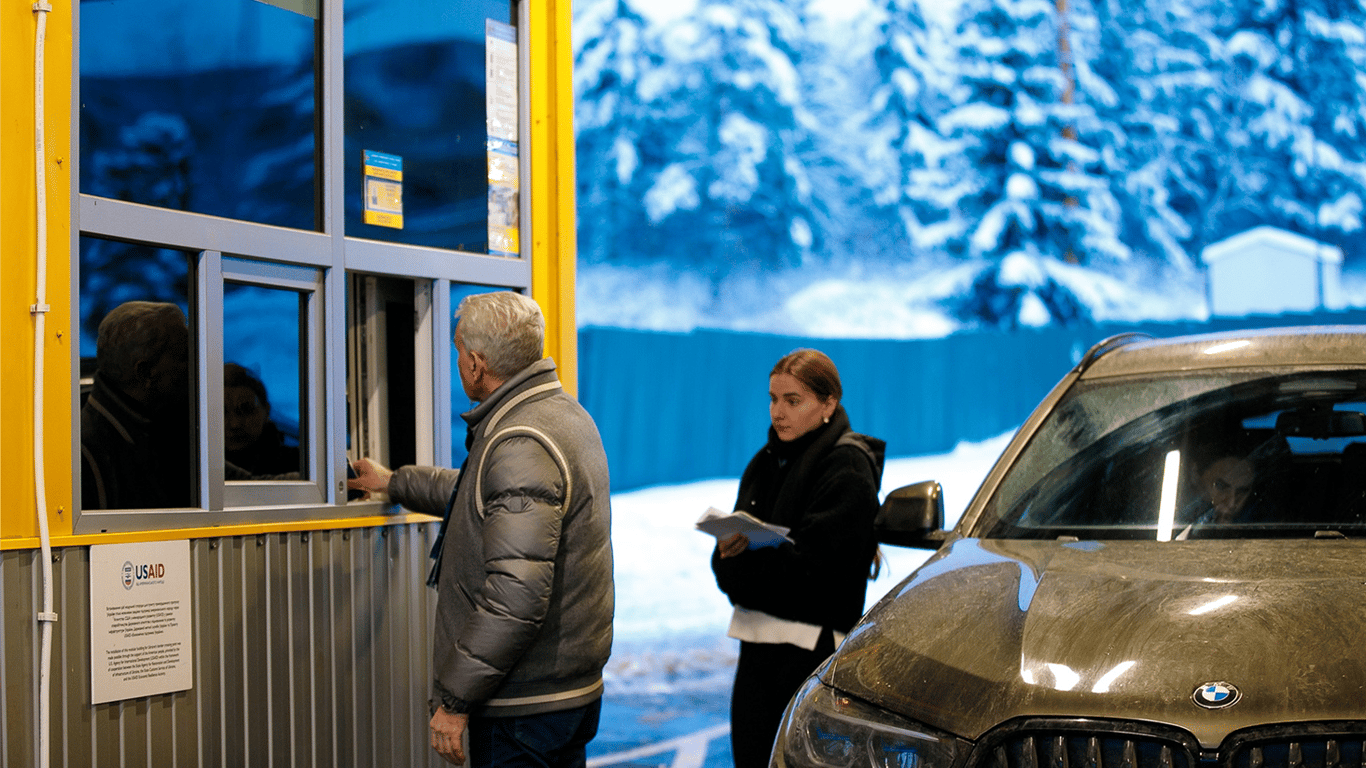 Обстановка на границе 24 января: очередей практически нет