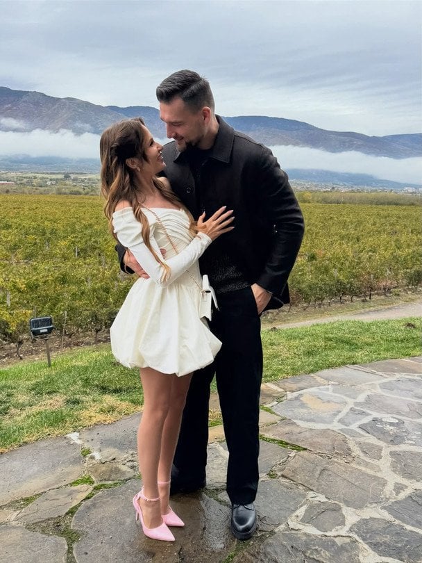 Natalka Denisenko celebrated her birthday with her new boyfriend Yuriy Savranskyi