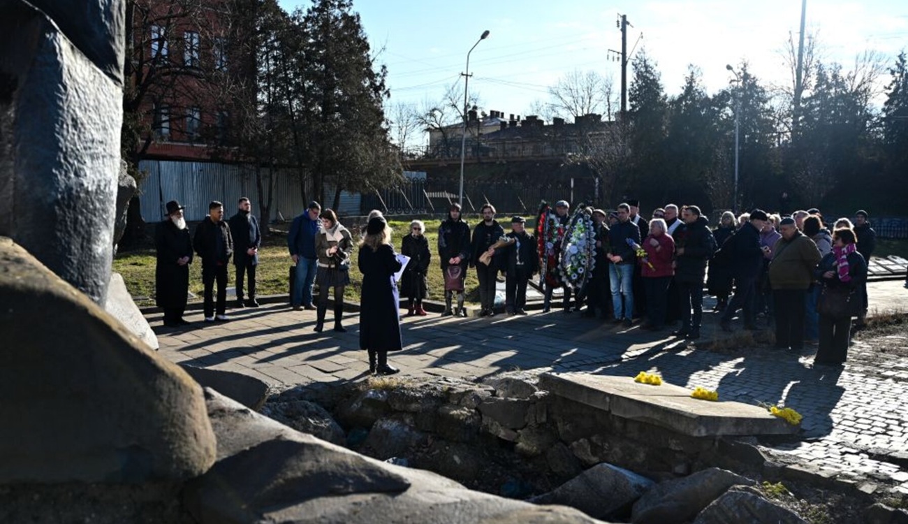 Вшанування жертв Холокосту у Львові